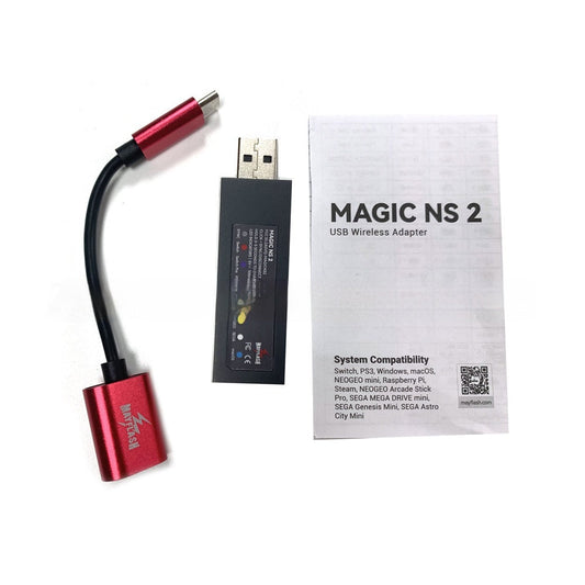 JMT-881994 Bluetooth Gamepad Converter with Data Cable – Black, lightweight design for seamless gameplay