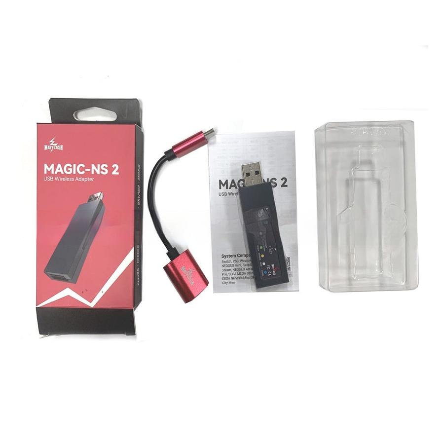 JMT-881994 Bluetooth Gamepad Converter with Data Cable – Black, lightweight design for seamless gameplay