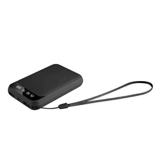 JMT-882698 Large Capacity 10000mAh Power Bank with LCD Display - Multiple Colors Available