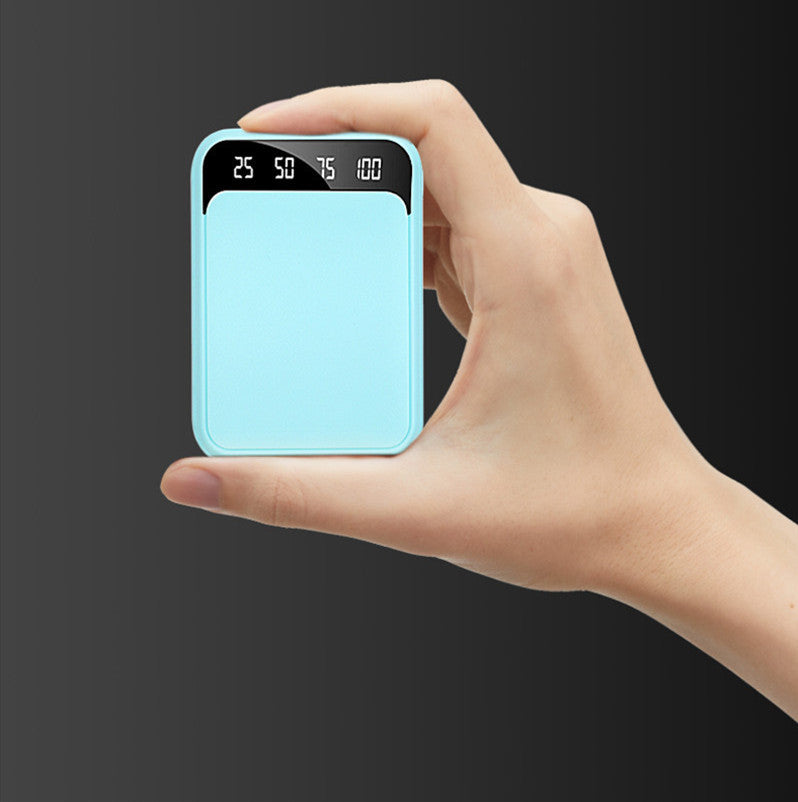 JMT-882698 Large Capacity 10000mAh Power Bank with LCD Display - Multiple Colors Available