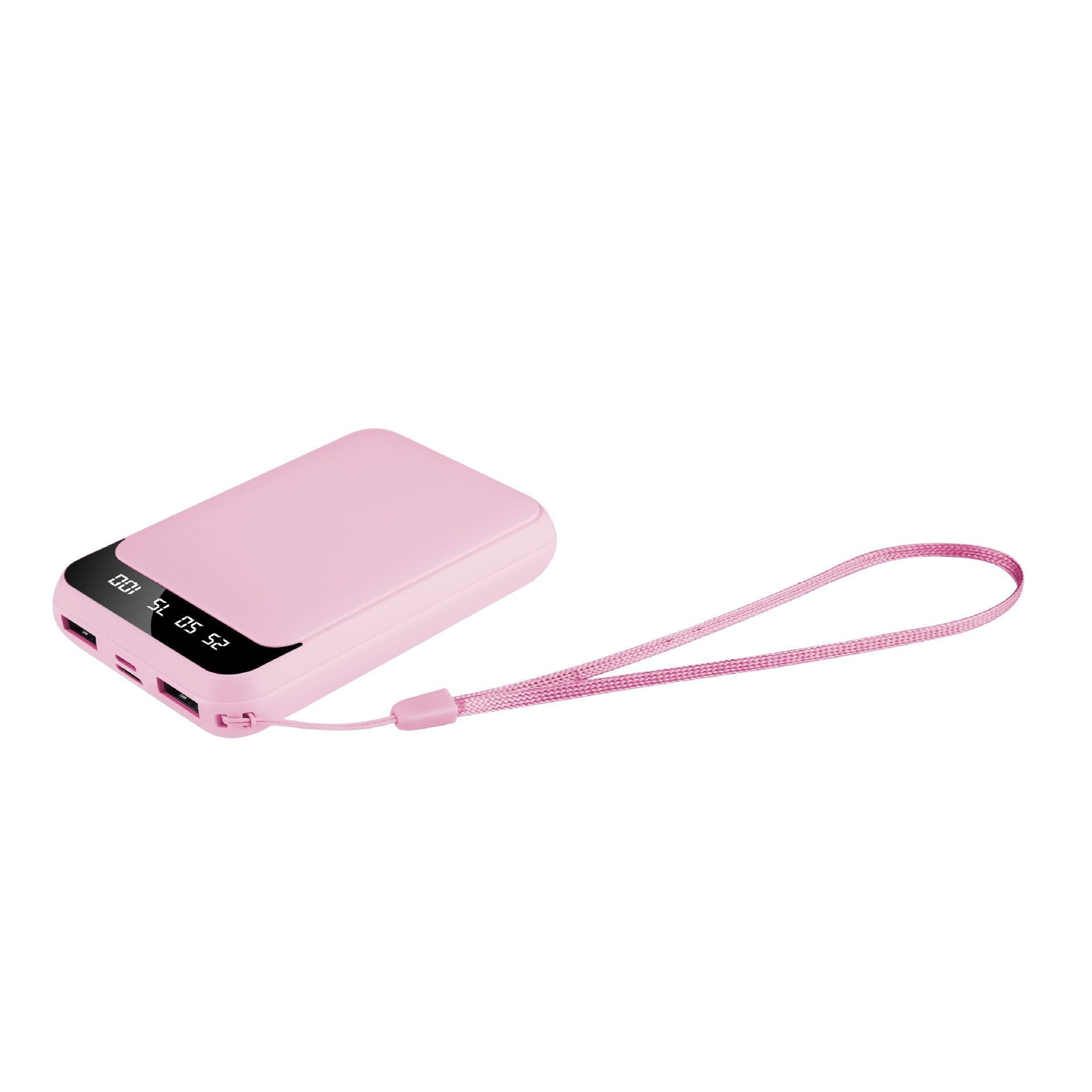 JMT-882698 Large Capacity 10000mAh Power Bank with LCD Display - Multiple Colors Available