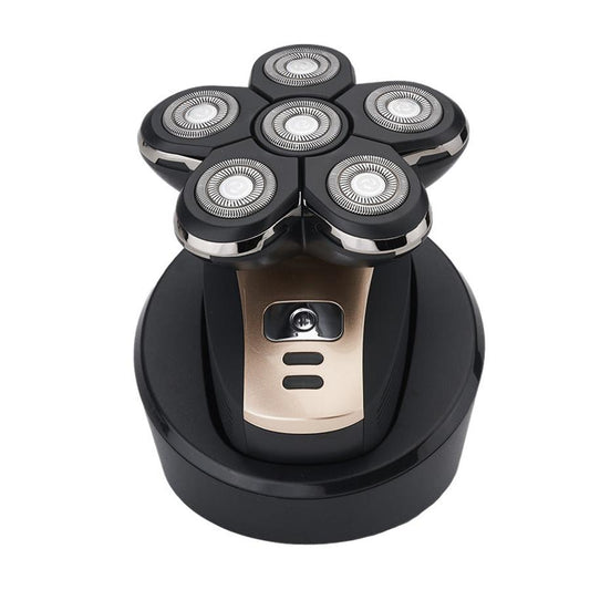 JMT-882762 Five-Head Rechargeable Electric Shaver for Men with Smart Digital Display