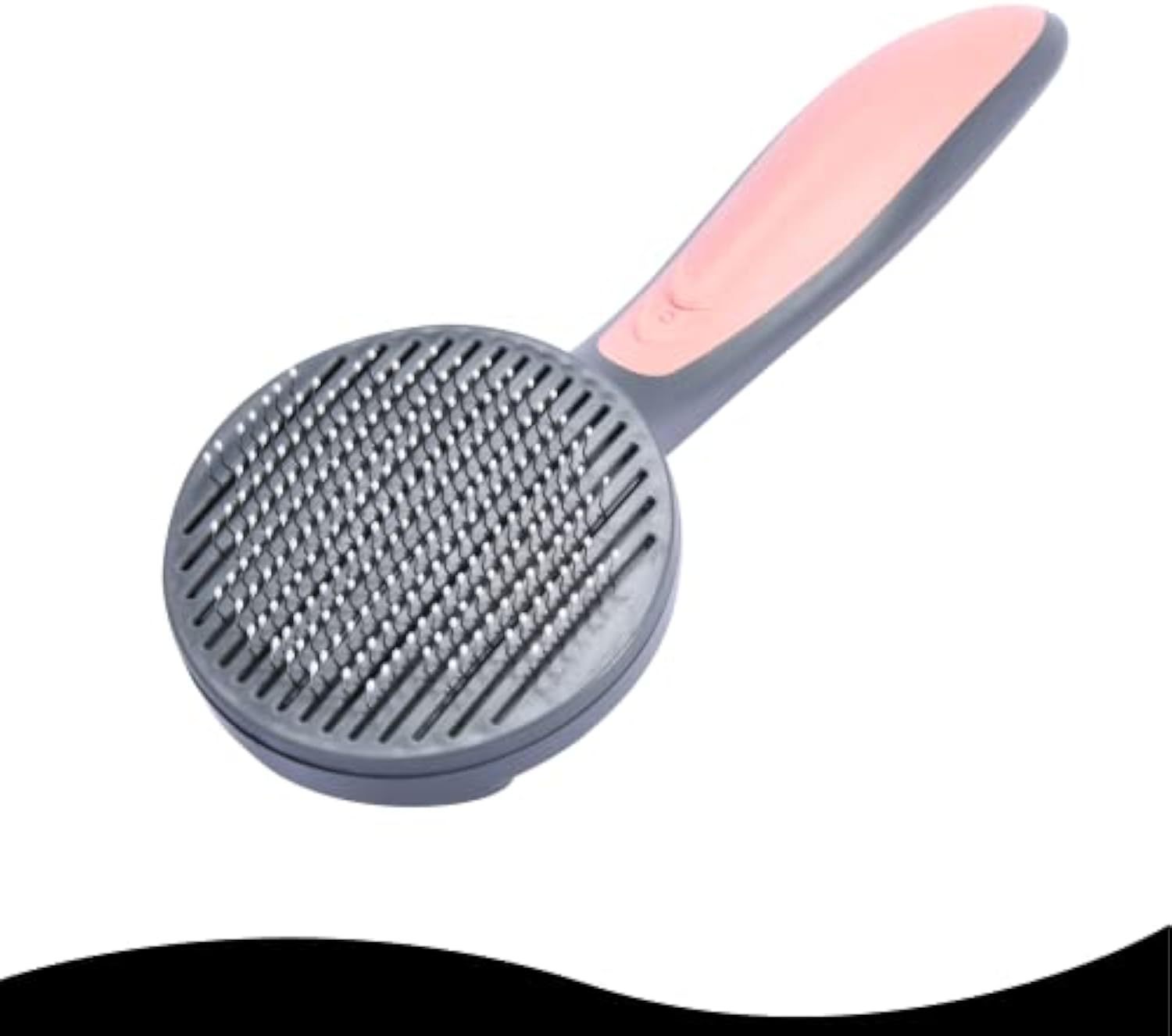 JMT-882762 Self-Cleaning Slicker Brush for Cats and Dogs - Grooming Tool for Shedding, Detangling, and Massage