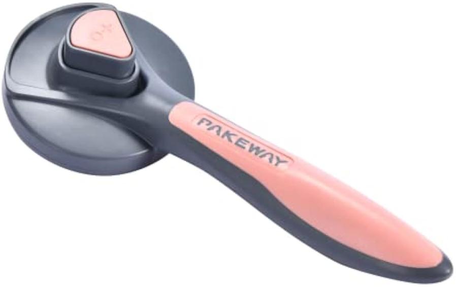 JMT-882762 Self-Cleaning Slicker Brush for Cats and Dogs - Grooming Tool for Shedding, Detangling, and Massage