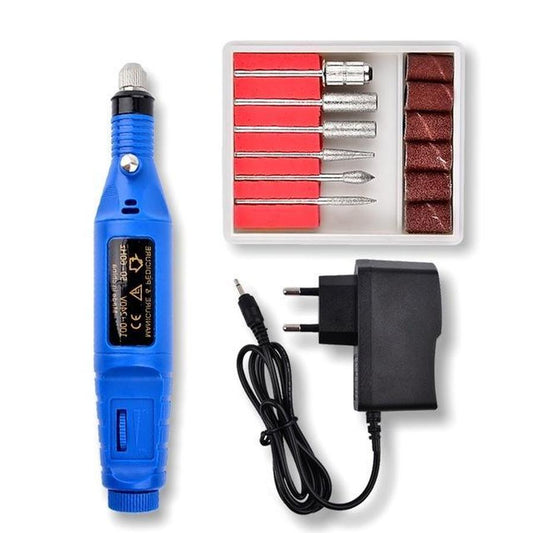 JMT-882826 Electric Nail Drill Machine with Variable Speed Control, Lightweight Design for Natural and Artificial Nails, 20,000 RPM
