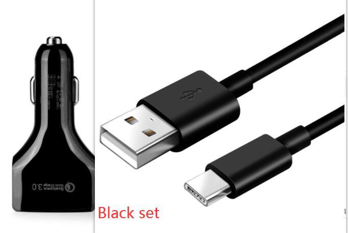 JMT-883018 4-Port USB Car Charger with QC3.0 Fast Charging for Mobile Devices