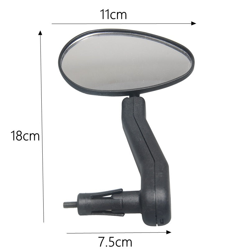 JMT-883210 Rotating Rearview Bicycle Mirror for Enhanced Safety and Visibility