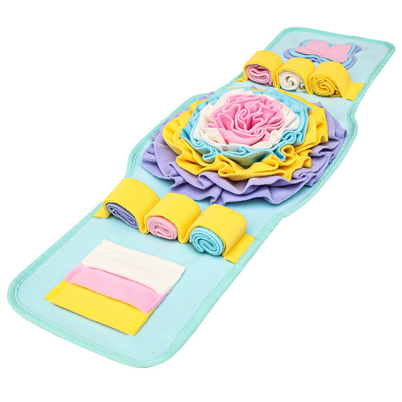 JMT-883658 Interactive Anti-Slip Sniff Mat for Dogs - Bite-Resistant Slow Feeding Pad
