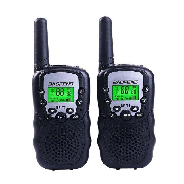 JMT-883850 Children's Handheld Walkie Talkies - 22 Channels, 400-470 MHz Frequency, Dual Pack