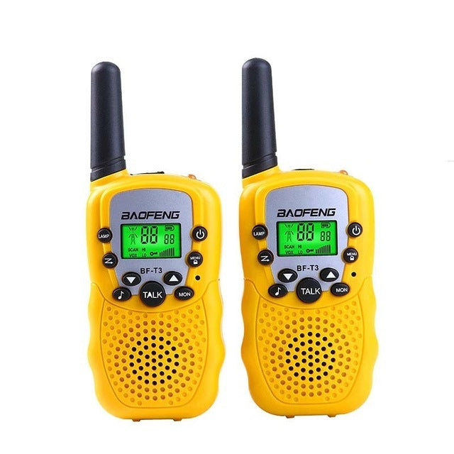 JMT-883850 Children's Handheld Walkie Talkies - 22 Channels, 400-470 MHz Frequency, Dual Pack