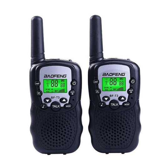 JMT-883850 Children's Handheld Walkie Talkies - 22 Channels, 400-470 MHz Frequency, Dual Pack