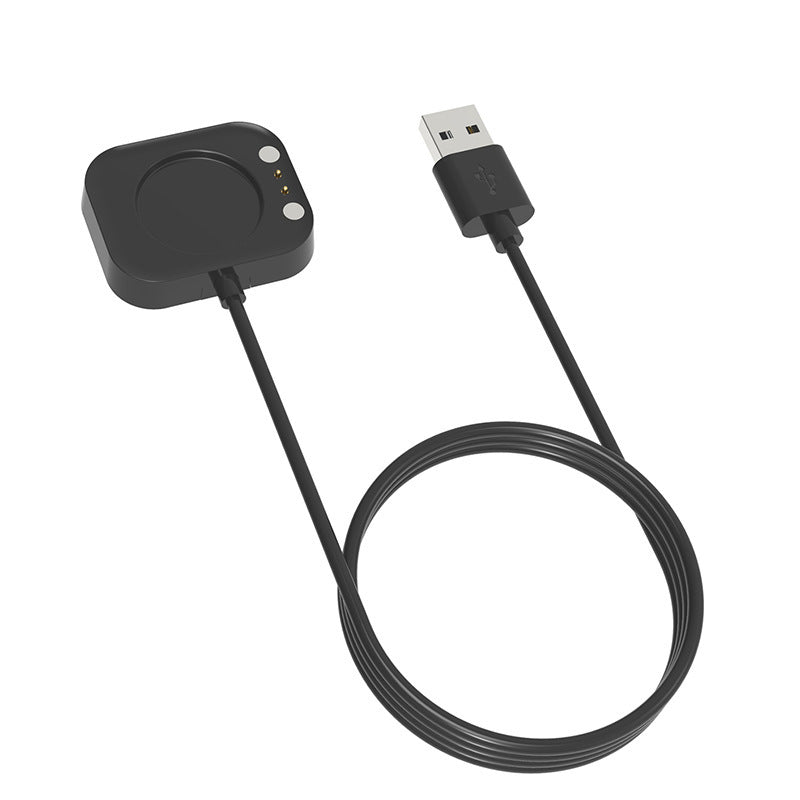 JMT-883850 Magnetic Charging Cable for Smart Watch P8 and P8 SE - Black ABS Design