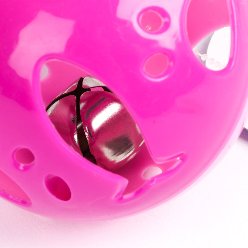 JMT-883978 Hollow Basketball Toy Ball for Cats - Fun Interactive Pet Plaything