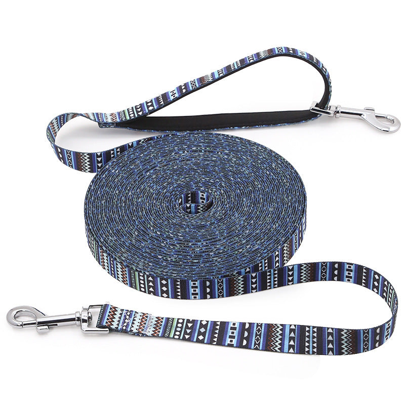 JMT-884170 15-Meter Training Traction Rope for Dogs - Durable Polyester Design, Available in Multiple Lengths