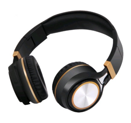 JMT-884170 Foldable Wired Headset with Line Control and Microphone for Mobile, MP3, and Computer Use