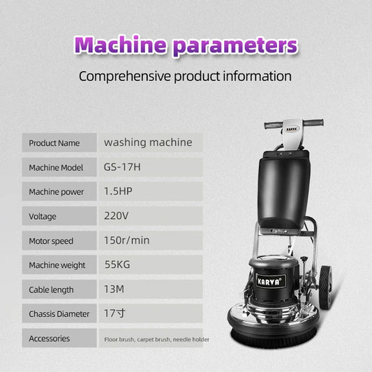 JMT-884298 Multifunctional Carpet and Marble Floor Polishing Scrubber Machine