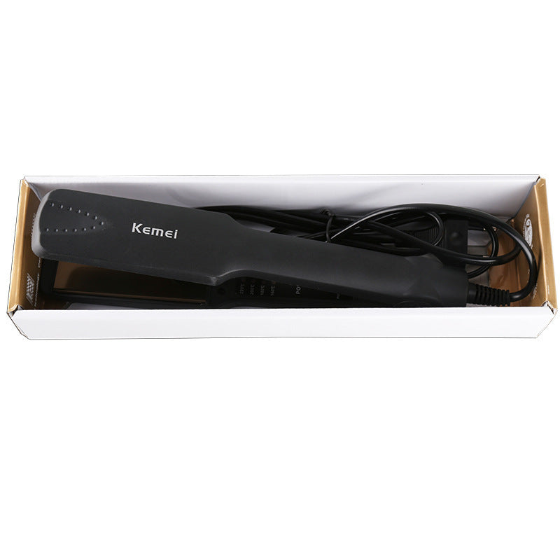 JMT-884810 Electric Hair Straightener with Inner Buckle for Wet and Dry Hair, 220°C Max Temperature, Wireless Charging
