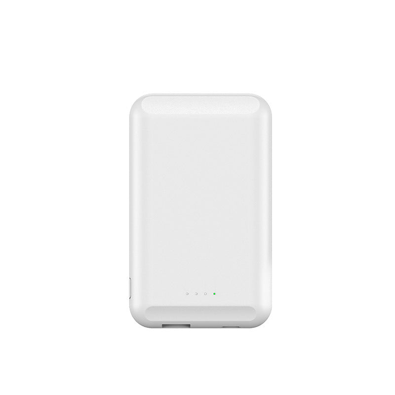 JMT-885002 Compact Back Clip Power Bank - 85x55x12mm, Lithium Polymer Battery, Plastic Shell