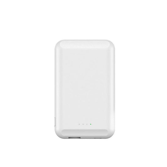 JMT-885002 Compact Back Clip Power Bank - 85x55x12mm, Lithium Polymer Battery, Plastic Shell