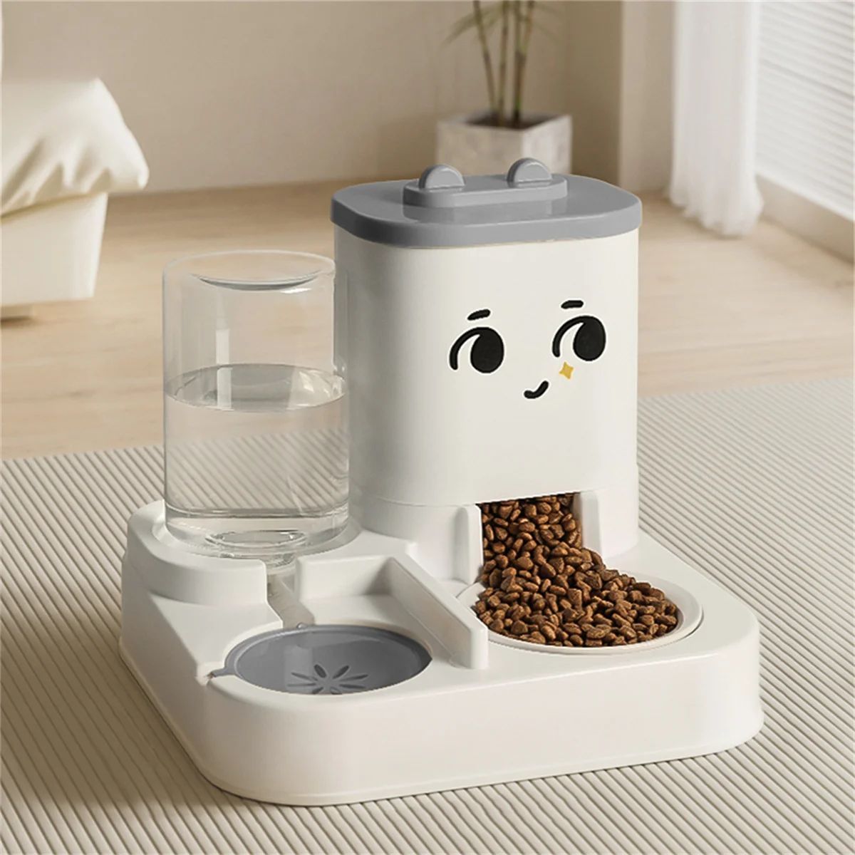JMT-885002 Large Capacity Pet Feeding and Water Dispenser for Cats and Dogs