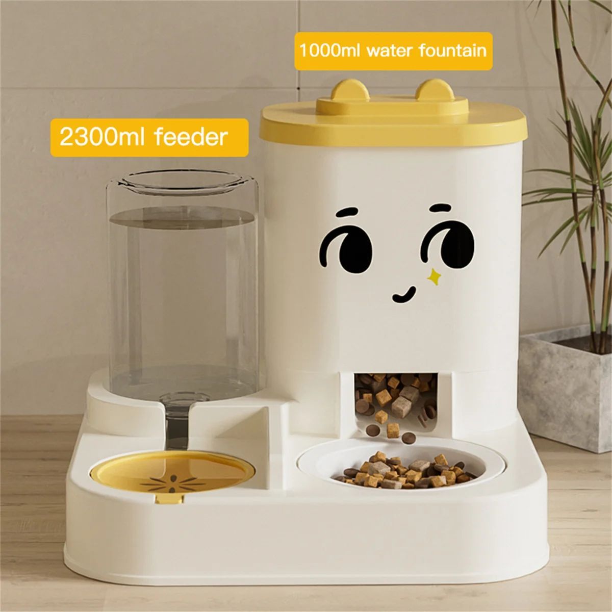 JMT-885002 Large Capacity Pet Feeding and Water Dispenser for Cats and Dogs