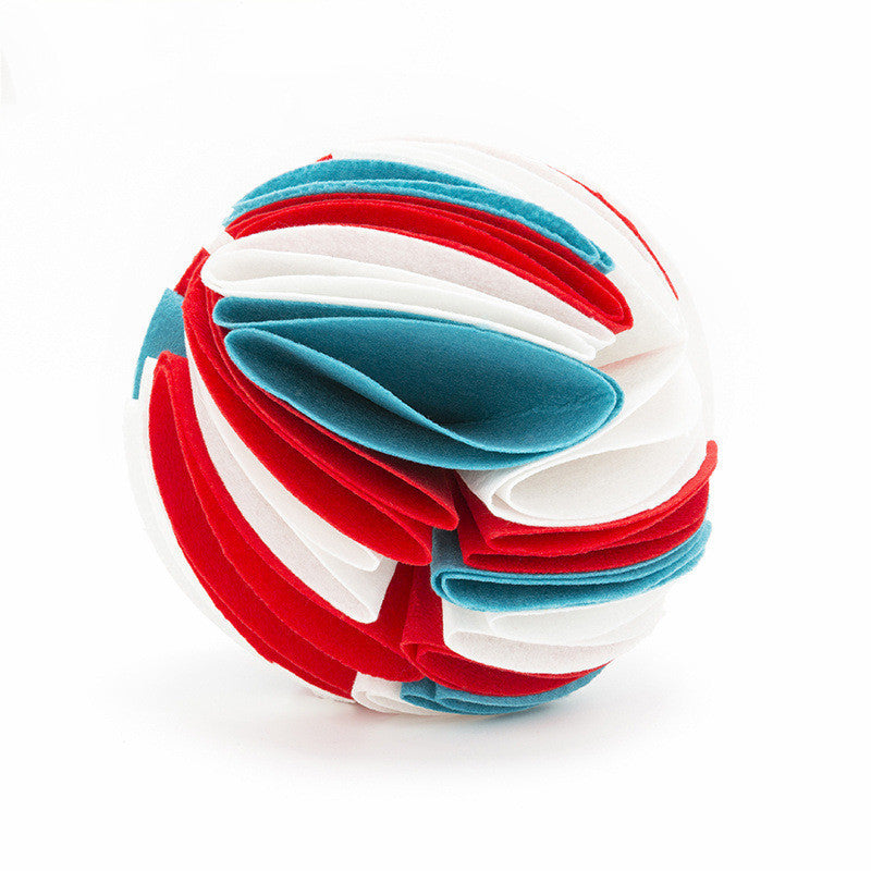 JMT-885130 Sniffing Ball Pad for Dogs and Cats - Interactive Felt Toy in Various Colors 20cm & 15cm