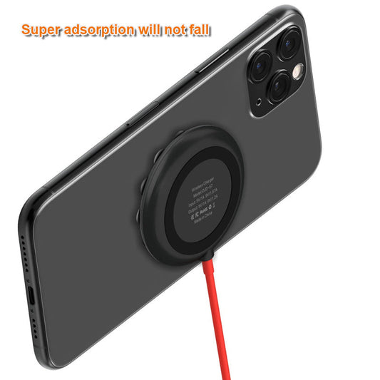 JMT-885514 Wireless Suction Cup Charger for Mobile Phones - 10W Fast Charging, USB Interface, Dual Color Options