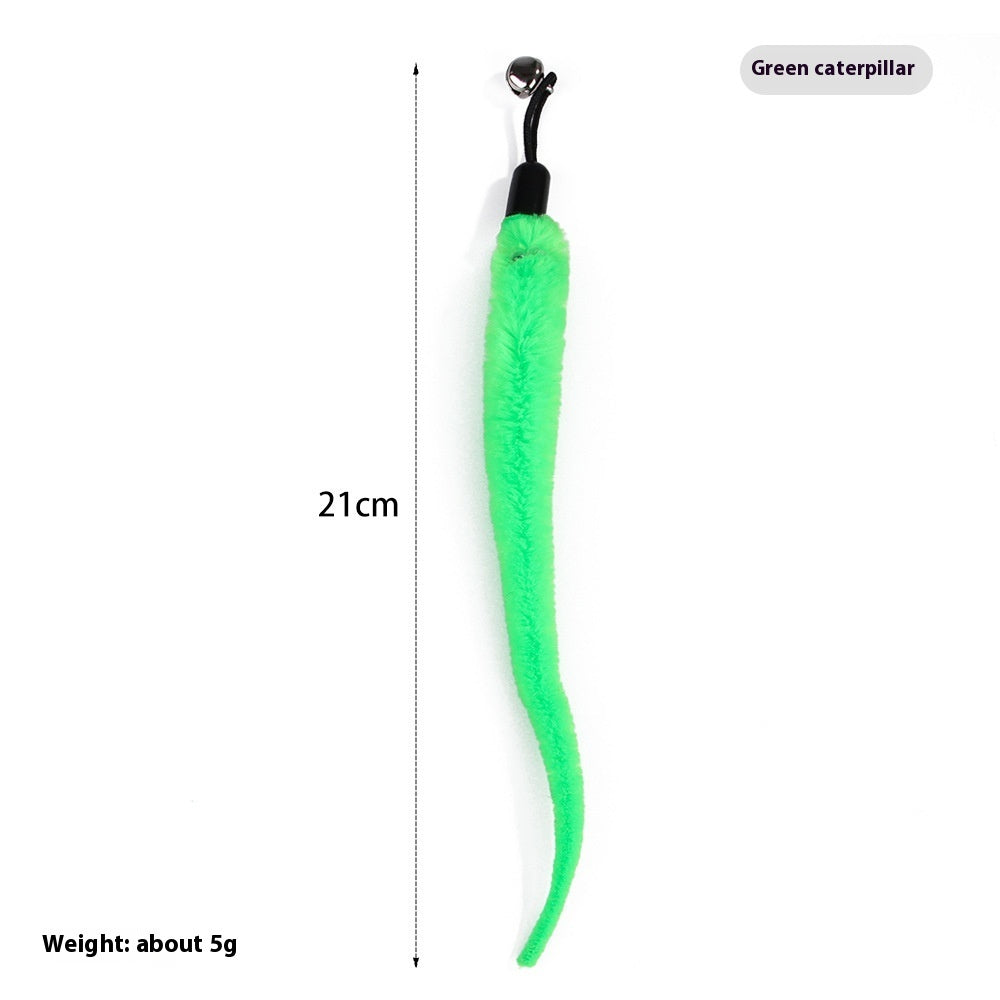 JMT-887114 Telescopic Cat Stick with Plush Toy - Extendable to 98cm, Fiberglass Material