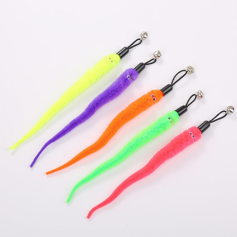 JMT-887114 Telescopic Cat Stick with Plush Toy - Extendable to 98cm, Fiberglass Material