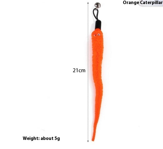 JMT-887114 Telescopic Cat Stick with Plush Toy - Extendable to 98cm, Fiberglass Material