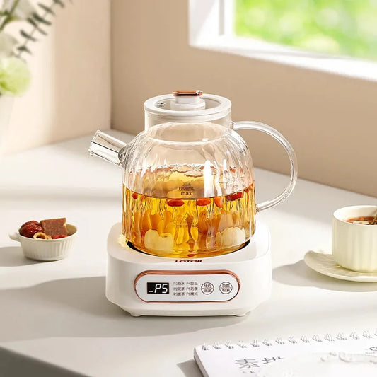JMT-887242 Digital Intelligent 1L Glass Electric Kettle with Rapid Boil Function