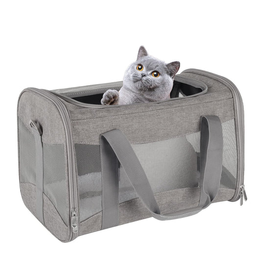 JMT-887434 Portable Breathable Foldable Crossbody Pet Carrier for Dogs and Cats - Available in Multiple Colors