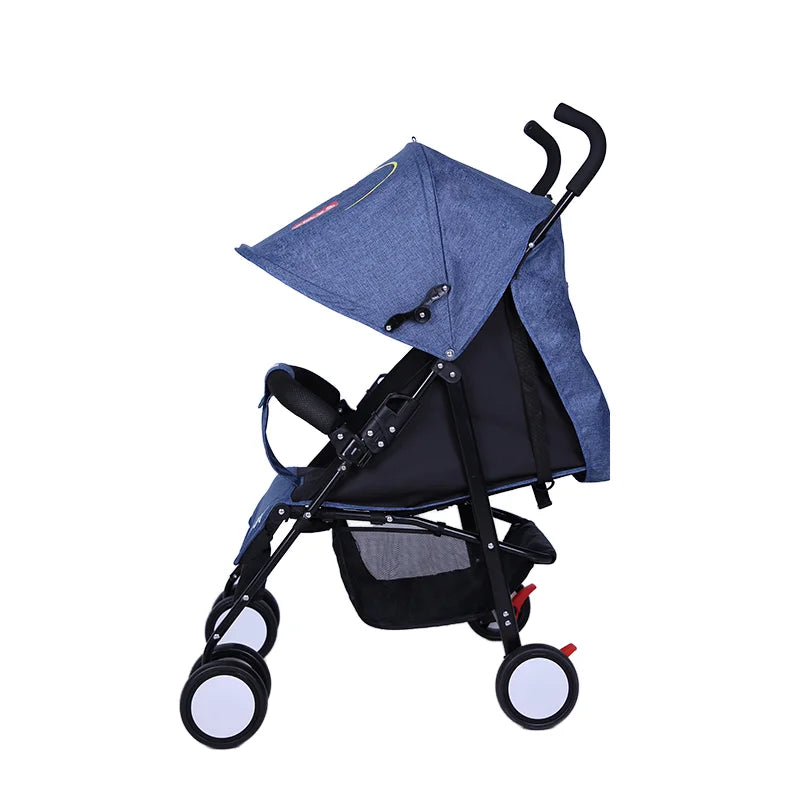 JMT-887562 Multi-Functional Baby Stroller with Reclining Seat, Front Suspension, and Spacious Storage Basket