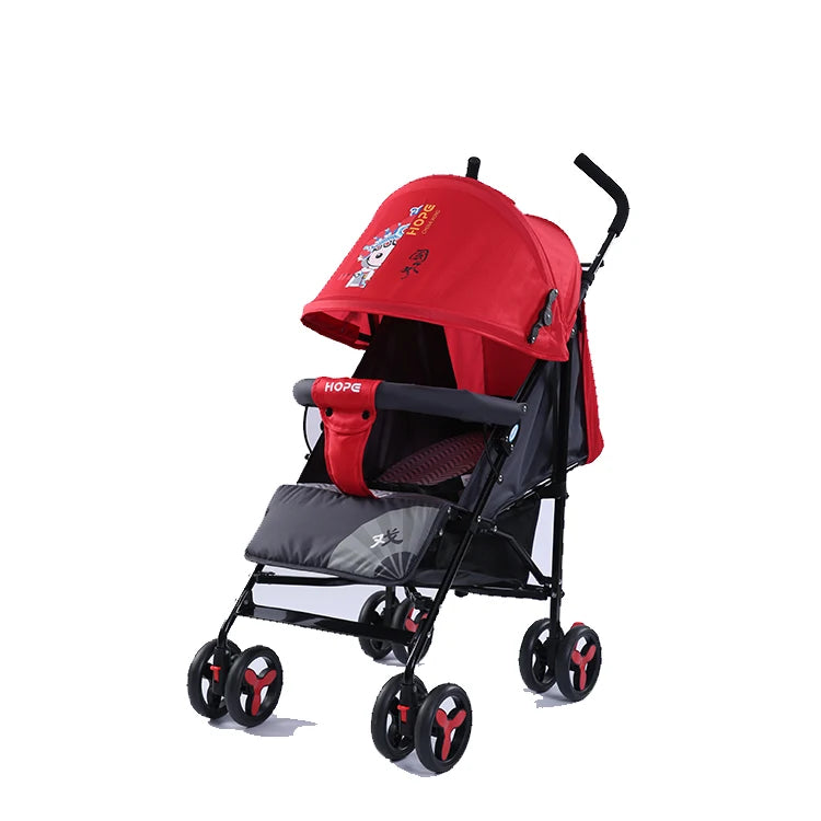 JMT-887562 Multi-Functional Baby Stroller with Reclining Seat, Front Suspension, and Spacious Storage Basket