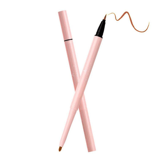 JMT-887562 Waterproof Hard Tip Liquid Eyeliner - Anti-Smudge, Dark Brown, Black, Perilla Wine Red Options