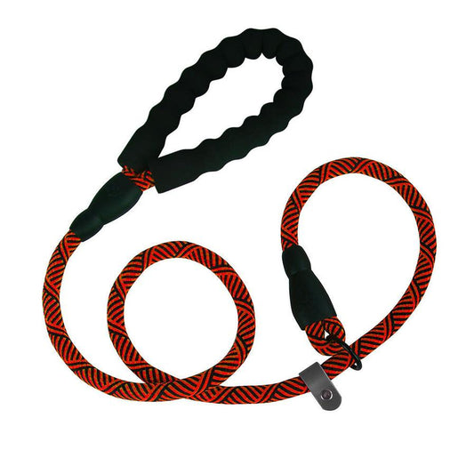 JMT-887626 Nylon Tow Rope Leash for Dogs - Durable Pull-Resistant Chain with P Chain Options in Multiple Colors