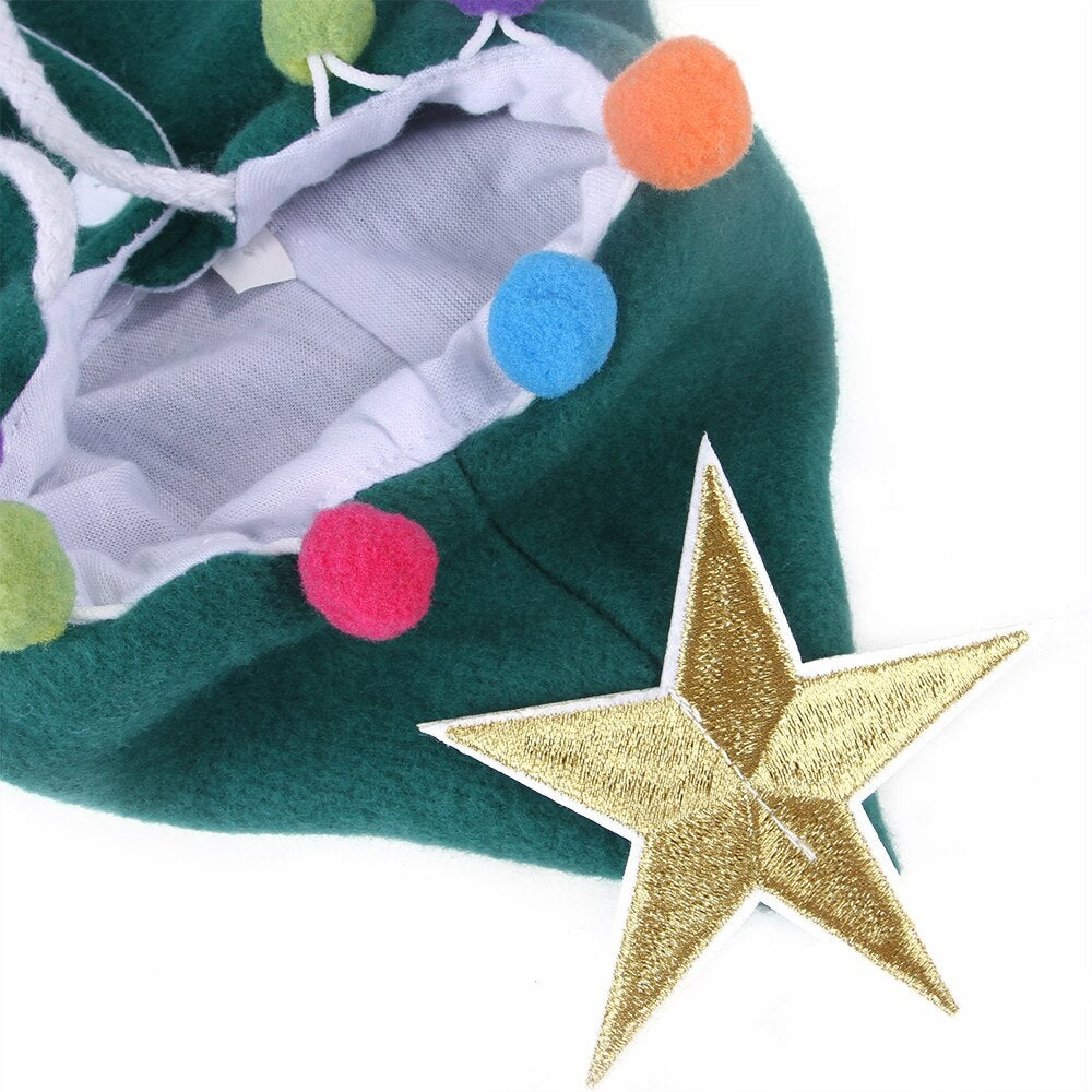 JMT-887754 Cozy Velvet Halloween Cloak for Cats in Red and Green Sizes S, M, L