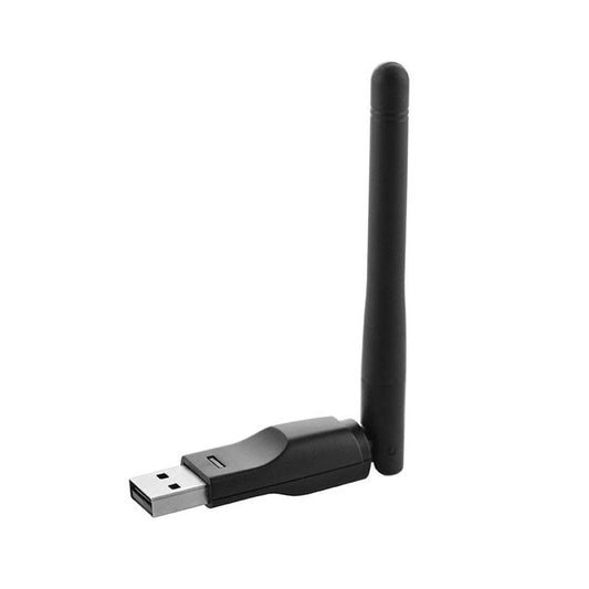 JMT-887818 150Mbps USB Wireless Network Card with 2DB Antenna, 100m Range, Compatible with Windows & MAC