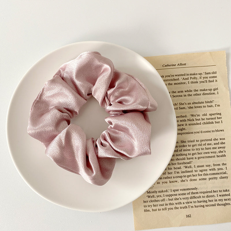 JMT-887818 Large Intestine Loop Hair Rope - Handmade Cloth Hair Accessory for Women