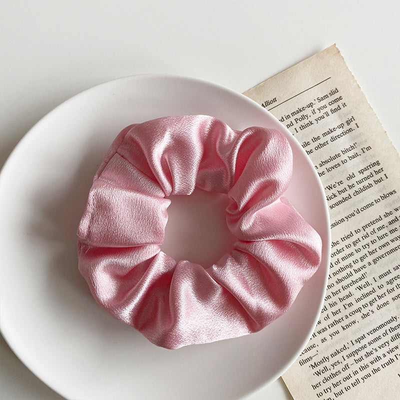 JMT-887818 Large Intestine Loop Hair Rope - Handmade Cloth Hair Accessory for Women