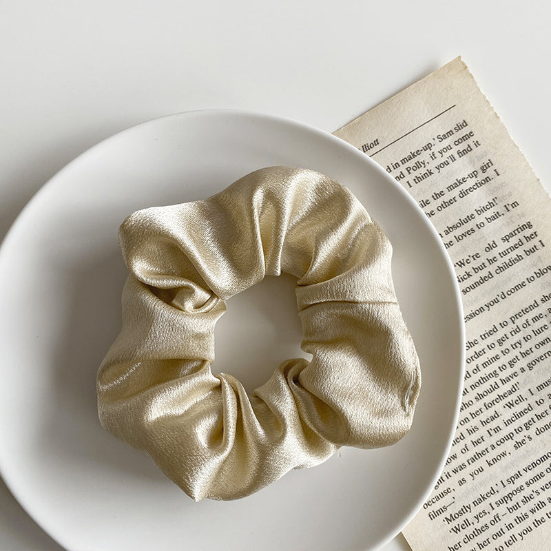 JMT-887818 Large Intestine Loop Hair Rope - Handmade Cloth Hair Accessory for Women