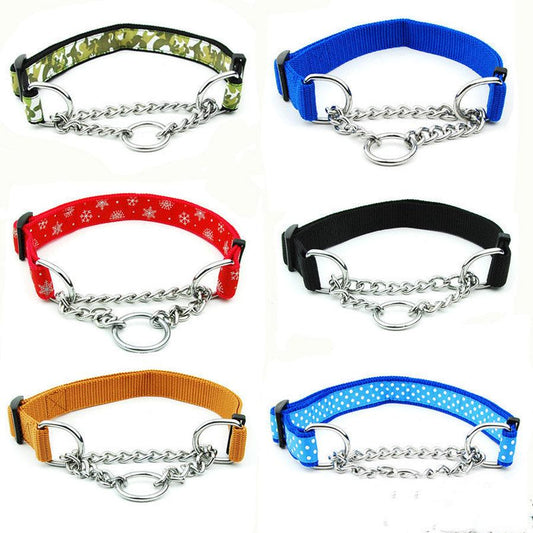 JMT-887946 Durable Large Dog Chain with Adjustable Length - Various Colors Available