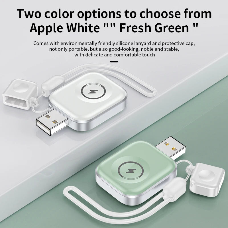 JMT-887946 Portable 5W Magnetic Charger for Apple Watch - Compact Wireless Charging Solution