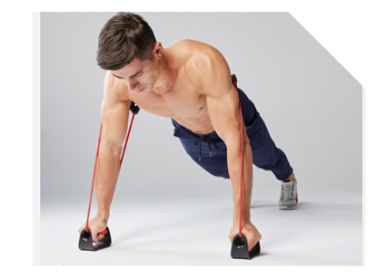 JMT-888202 Multi-Function Fitness Stretcher with Push-Up Support for Home Workout