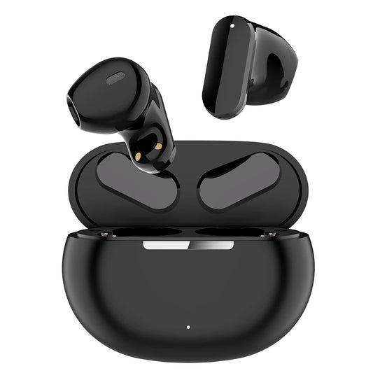 JMT-888458 Compact True Wireless Stereo Earbuds with Enhanced Bass and USB-C Charging - Model T18