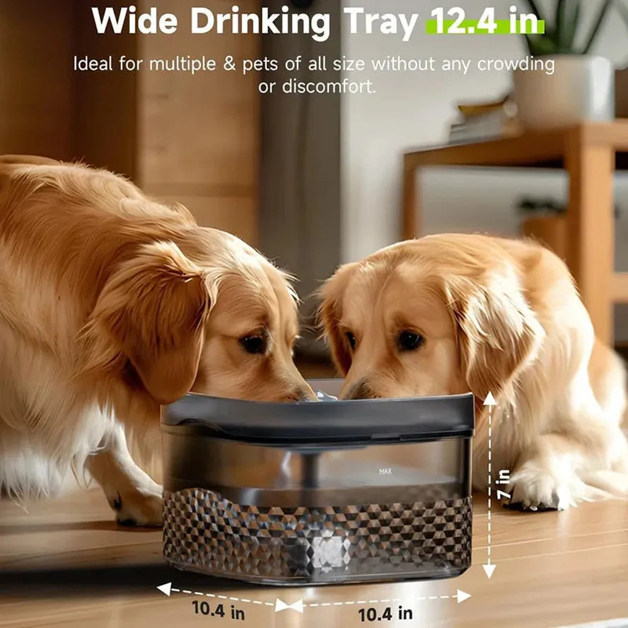 JMT-888650 Large Capacity 9L Automatic Pet Water Fountain with Filters for Dogs and Cats