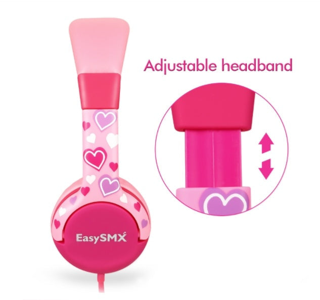 JMT-888778 Easy Speed Horse Headphones with 3.5mm Connector, Head-Mounted Design, 20-20K Hz Range, Comfortable PU Earmuffs
