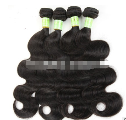 JMT-888970 Natural Body Wave Human Hair Wig for Ladies - Medium to Long Length, Hand-Woven, Dyeable and Ironable