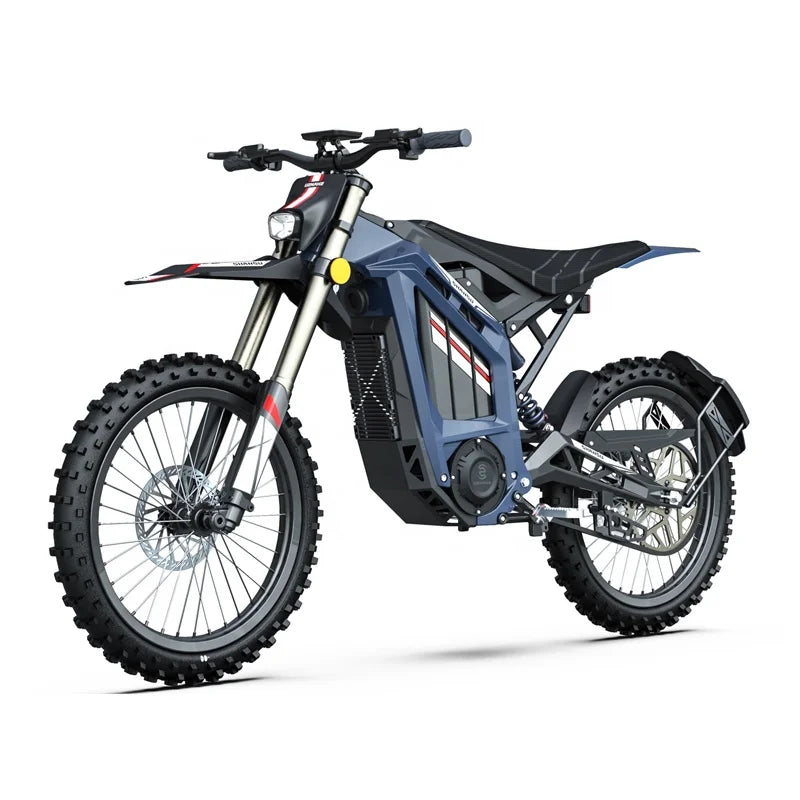 JMT-889354 Electric Off-Road Dirt Bike with 72V 5000W Power and 72V 40AH Lithium Battery , Top Speed 27.9 mph