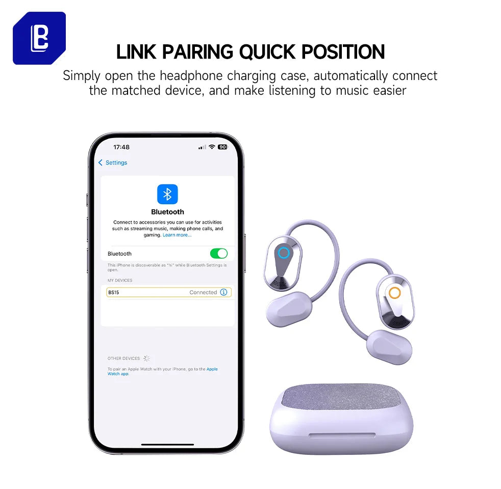 JMT-889610 Wireless Earbud with HD Sound and Microphone – Compact Sport Stereo Earphones for Comfort and Convenience